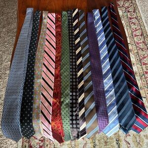 Assorted silk Italian Men's Ties Collection